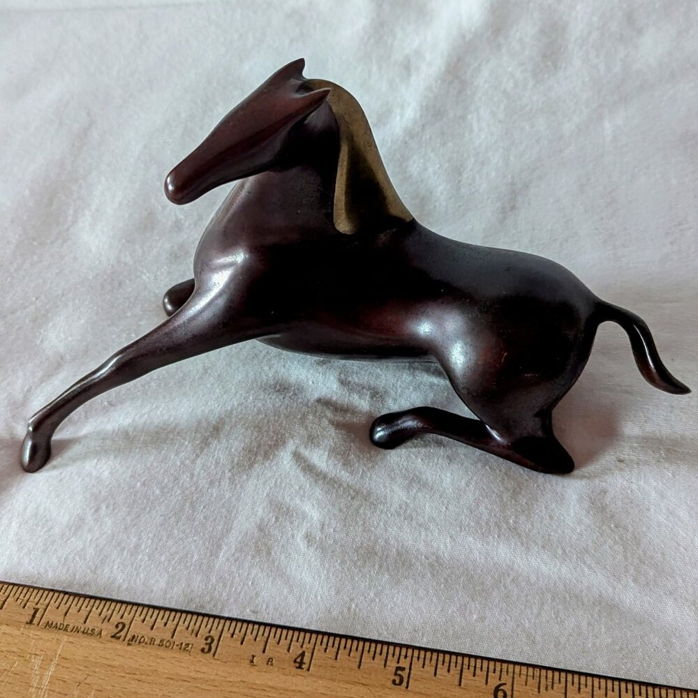 Loet Vanderveen Bronze Sculpture, Recumbent Horse